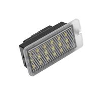 Éclairage De Plaque D'immatriculation De Voiture, Remplacement De Lampe De Plaque D'immatriculation Sans Erreur, Éclairage 12 V Pour Renault Modification Intérieure
