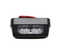 Éclairage de plaque d'immatriculation noir à LED 12V Replay pour moto