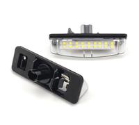 Éclairage de plaque d'immatriculation pour Toyota Camry,Aurion,Avensis,Verso,Echo et Prius (2 unités) - Blanc 6000K - Feux de plaque d'immatriculation arrière