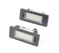 éClairage De Plaque,LED éClairage Plaque 2pcs Super Bright Number Plaque d'immatriculation pour Skoda Octavia 3 Superbe B6 Rapid Combi Combi Yeti 5L Fabia MK2 MK3