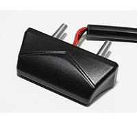 Éclairage de plaque LED HIGHSIDER smart - noir - à l'unité