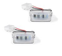 Éclairage de plaque minéralogique à LED de Recambo compatible avec Peugeot 407, 5008, Expert, Traveller