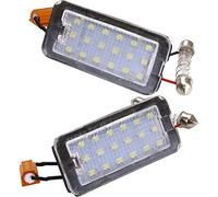 Éclairage de plaque minéralogique à LED de Recambo pour Fiat Abarth 500, 500C, année de construction 2007-2016