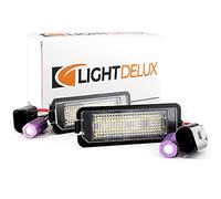 Éclairage de plaque minéralogique à LED pour Golf 4/5/6/7, Passat 3C, Lupo, Polo 9N, Sciroco, New Beetle, Amk, Phaeton