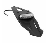 Eclairage de plaque Replay SUPPORT IMMATRICULATION FEU 50 A BOITE - MOTO WING TRANSPARENT LEDS L 348mm - H 55mm 97mm HOMOLOGUE CE