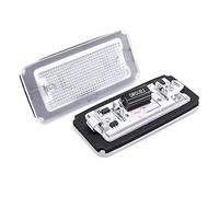 éClairage De Plaque Utilisation de l'ajustement 2x for Fiat 500 / Abarth 500 2007-2016 Californie NBUS White LED Numéro d'immatriculation des plaques d'immatriculation