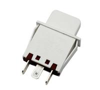 Éclairage de porte de réfrigérateur à 3 broches, bouton poussoir anti-basculement normalement fermé pour mécanismes de congélateur, réfrigérateur anti-basculement, interrupteurs à trois broches, de