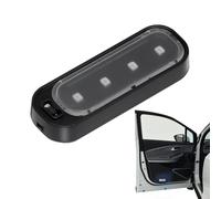 Éclairage De Porte De Voiture - Éclairage De Courtoisie LED Sans Fil 16,7 G, Lueur D'avertissement Du Panneau De Porte Latérale, Lampes Stroboscopiques Décoratives Universelles, D'accentuati