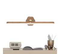 Éclairage de Salle de Bain Suspendu au Miroir - Lumière LED Magnétique Réglable à 360° - Outils & Accessoires Beauté Sans Fil Rechargeables USB pour Chambre, Coin Lecture et Atelier