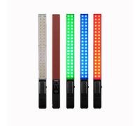 éclairage de studio coloré RVB de photographie de lumière vidéo tenu dans la main blanc 5500k LED