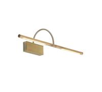 Éclairage de tableau ampoules LED - Lucande - applique murale pour tableau - Aluminium - laiton