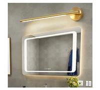Éclairage de vanité Salle de Bain étanche Miroir Avant lumière LED Applique Murale Miroir intérieur Applique Murale Lampe de vanité décor doré Lampe de Maquillage Lampes à Longue Bande lumières de