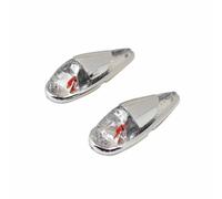 Eclairage deco replay goutte d'eau fender transparent-chrome ampoule orange (l 6
