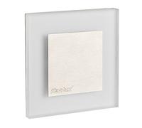 Éclairage d'escalier LED en acier inoxydable 12 V Blanc froid