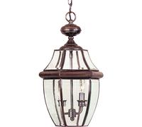 Éclairage D'Extérieur Kettenlaterne Suspension Aged Copper-Finish Hauteur