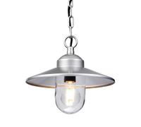 Éclairage D'Extérieur Kettenlaterne Suspension Inox Hauteur 26 CM Argent