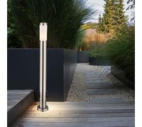 Éclairage D'Extérieur Lampadaire Courant 2x Prise Jardin Éclairage Allée Chemin