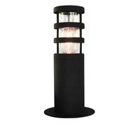 Éclairage D'Extérieur Lampadaire Inox Bollard. H 30 CM Borne Lumineuse Noir