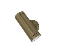 Éclairage D'Extérieur Mur Laiton Massif Verre GU10 IP44 16,5 CM Haut Bas Lampe