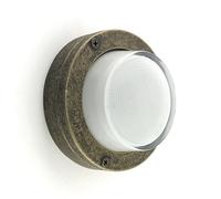 Éclairage D'Extérieur Mur Laiton Verre Rond D:14 CM IP64 G9 Maritim Lampe Keller