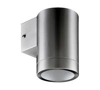 Éclairage D'Extérieur Spot Inox Verre GU10 IP54 Hauteur : 11,8 CM En Chrome Mur