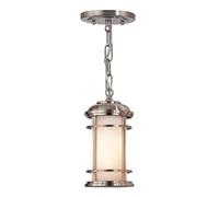 Éclairage D'Extérieur Suspension Luminaire Acier Inox Hauteur 19,6 CM 1 à Feux