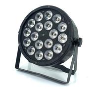 Éclairage DJ LED Par 18 pièces RGBWA lumière UV/lumière Disco Dmx512 contrôle sans fil de lavage scène équipement Dj professionnel 100%