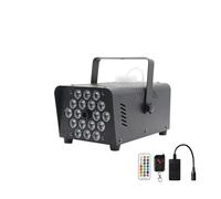 Éclairage DJ Machine à fumée LED avec télécommande, changement de couleur, brumisateur, équipement projecteur for DJ Disco, fête noël, scène d'halloween