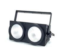Éclairage DJ pour fêtes, 2x100W Led COB Par lumières 200W lumière d'audience RGBWA UV 6IN1 LED stroboscope lava Disco Dj lumière(2pcs)