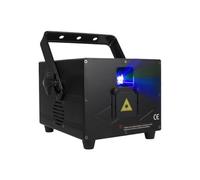 Éclairage DJ pour fêtes, Lumière De Balayage D'animation Rvb 3000mw, 30KPPS, Éclairage De Scène ILDA Polychrome For Fête, Mariage, Bar, Club DMX512