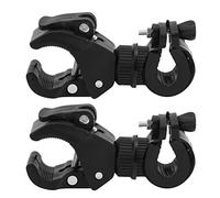 Éclairage du Cycle Support de Montage 2 Pack | Support de Lampe de Poche à Cycle Rotatif à 360 degrés | Convient à des illuminations/Haut-parleurs conduits | en Caoutchouc en