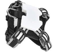 Éclairage du Harnais pour Chien, Lumières de Chien pour Le Harnais de Chiens LED à Pied de Nuit avec Bande Réflexive Réglable USB Charge Dog Strap (S) (M) (L) (XL)