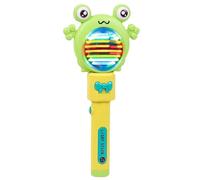 Éclairage du Jouet À Balle Magique | en Rotation Multicolore | Toys Électriques LED Wand Toys Sensory | Jouet Musical Coloré Rotatif avec Designs De Lapin Et De Grenouilles, Une Faveur Amusan
