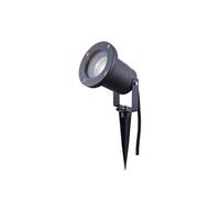 Eclairage extérieur orientable avec pic Globo 35 W Aluminium noir avec Câble de 3 m G