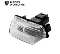 Eclairage feu de plaque d'immatriculation arrière pour Peugeot et Citroën 6340A3