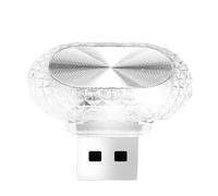 Éclairage intérieur de Voiture à LED,Éclairage intérieur de Voiture à LED | Lumière USB Ovale pour décoration de, éclairage | Veilleuse de, éclairage d'ambiance de voitur
