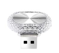 Éclairage intérieur de voiture à LED,Éclairage intérieur de voiture à LED | Lumière USB ovale pour décoration de, éclairage - Veilleuse de, éclairage d'ambiance de voitur