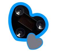 Éclairage Intérieur De Voiture,Lampe Intérieure Véhicule En Forme De Cœur D'Amour - Lumière D'Ambiance LED Pour Voiture À Energie Solaire | Pour Véhicule Berline Camion Voyage Fête Célébration