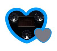 Éclairage Intérieur De Voiture - Lampe Intérieure Véhicule En Forme De Cœur D'Amour,Lumière D'Ambiance LED Pour Voiture À Energie Solaire | Pour Véhicule Berline Camion Voyage Fête Célébration