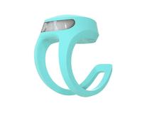 Lumière arrière Knog Frog Awesome bleu clair