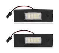 Eclairage Lampe Plaque D'immatriculation LED Canbus Sans Erreur 2 Pièces Pour BMW Série 1 E81 E87 E63 E64 M6 E85 E86 Z4 F12 F13 F20 K48 24 Feux plaque d'immatriculation