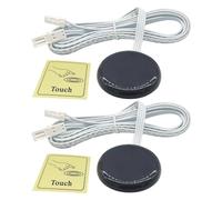 Éclairage LED à induction tactile pour meubles en bois, armoires de cuisine, interrupteurs de gradation, contrôle facile, panneau en bois, capteurs tactiles, interrupteurs de lumière LED