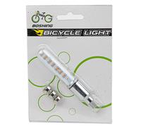 Eclairage LED à pile sur rayon de roue vélo