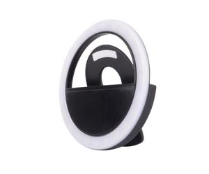 Eclairage LED clip pour Smarphone Noir Bigben
