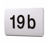 Éclairage LED de numéro de maison - Maclean - MCE292 - 12W - 4000K - IP65