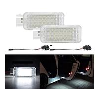 éclairage LED intérieur de porte, pieds et coffre pour A/udi A1 A2 A3 S3 A4 | S4 RS4 A5 S5 A6 S6 RS6 A7 S7 A8 S8 Q5 Q7 R8 TT V/W Golf Polo S/koda Fabia Octavia Roomster Superb blanc xénon plug-and-play