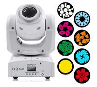Eclairage LED Moving Head, puissance 50W, 8 modèles de couleurs