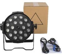 Eclairage LED Par, 18x18W RGBWA UV 6in1, 18x12W 4in1 intérieur, RDM DJ Disco Show Scene, Zoom 18x18W 6in1, EU -Stecker