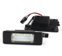 Éclairage LED Plaque pour Benz (Canbus) pour Sprinter W906 pour Vito/pour Viano W639 2 pièces Lampes d'éclairage de Plaque d'immatriculation à LED 265108990A Feux Plaque