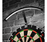 Éclairage LED pour cible de fléchettes sans ombre à 90°, compatible universellement avec toutes les cibles de fléchettes, réglage de luminosité progressif, boîtier en ABS pour usage domestique et dans